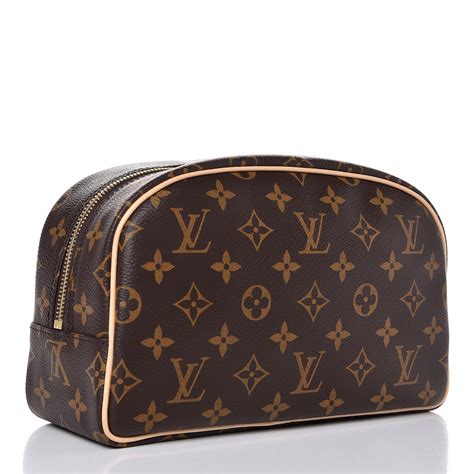 black louis vuitton toiletry bag|louis vuitton monogram toiletry pouch.